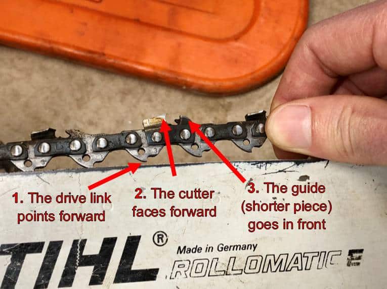 Chainsaw Chain Direction 4 Steps to Always Get it Right Burly Beaver